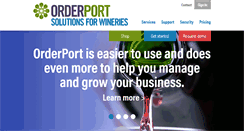 Desktop Screenshot of orderport.net